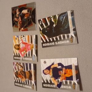 5 WWE NXT Diva Rookie Cards 2022 Select 2021 Topps